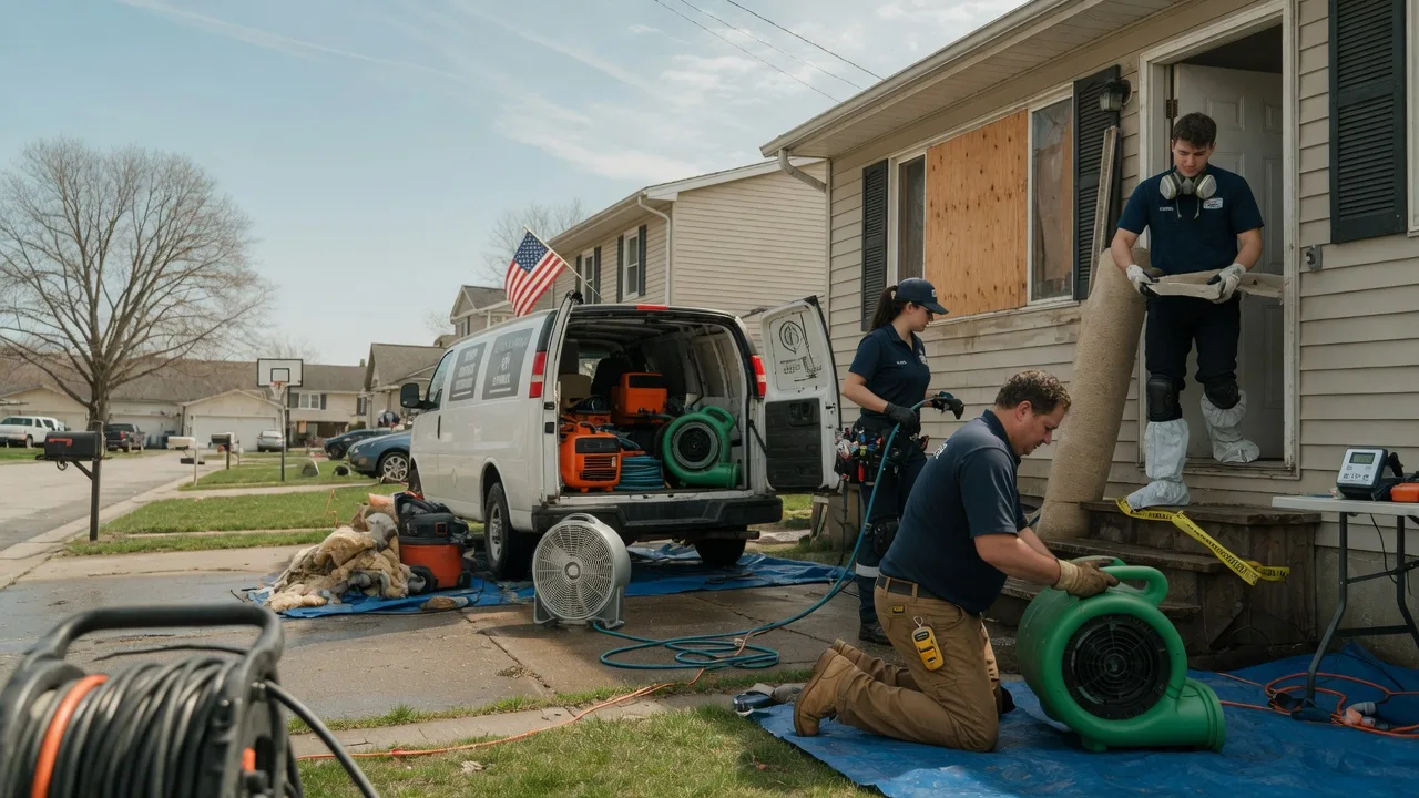 Water Damage Restoration in Prudenville, MI near me